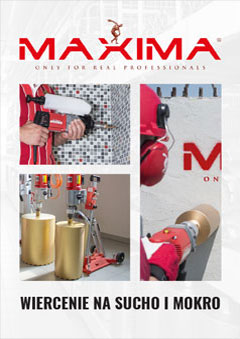 Katalog MAXIMA - Wiercenie na sucho i mokro